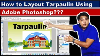 How to Layout Tarpaulin Using Adobe Photoshop CS3? | Teacher Kevin PH