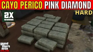 Double Money On Cayo Perico | Pink Diamond (2M+) Hard Mode Cayo Perico Heist GTA Online