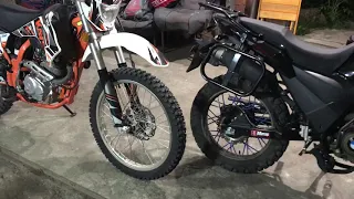 Kayo T2 (250) vs Shineray X-Trail 250. Сравнить Свинью с Гусём.