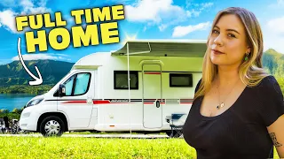 VAN TOUR | Is this the perfect layout for FULL TIME VAN LIVING? 🚐 | Bailey Advance 74-4