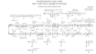 INDEPENDENCE DAY (1996) | 8M1 - LOST SOUL {MARILYN FOUND} (SCORE ANALYSIS & REDUCTION)