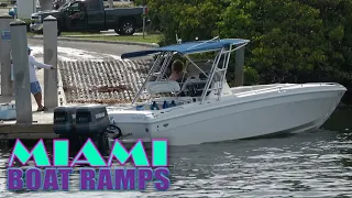 Lines Came Off!! | Miami Boat Ramps | Boynton Beach