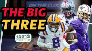 First Look at the Top 3 Receivers in the 2024 NFL Draft | Reception Perception Show