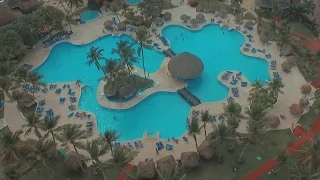 Hotel "Be Live Collection Canoa" - вид пляжа и отеля с квадрокоптера.