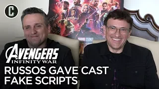 Russo Brothers on Avengers: Infinity War Deleted Scenes and Giving the Cast Fake Scripts