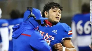 Texas high school football player charged with assault after tackling referee during game, authoriti