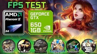 СУПЕР ДЕШЕВАЯ СБОРКА PHENOM II X4  + GTX 650 ФПС ТЕСТ(DOTA/WOT/CSGO/MINECRAFT/GTA/GENSHIN FPS TEST)