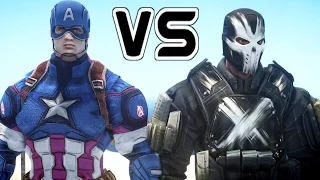 CAPTAIN AMERICA VS CROSSBONES - EPIC BATTLE