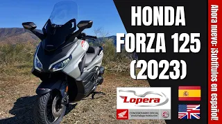 Honda Forza 125 (2023) | Test Ride (Prueba), Review, Walkaround, 0 to 100 kph, Soundcheck | VLOG 367