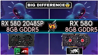 RX 580 (2048SP) 8GB vs RX 580 (XFX PINE GROUP) | Biggest Difference 😱| 10 Games Test !