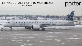 TRIP REPORT | Porter - Embraer E195-E2 - Toronto (YYZ) to Montreal (YUL) | Economy