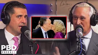 "This Is Weird!" - Reaction To Jill Biden Kissing Kamala Harris' Husband