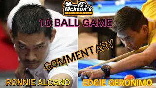 Billiard Vlog@188: WORLD CHAMPION RONIE ALCANO VS EDGIE GERONIMO (COMMENTARY)