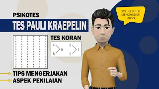 PSIKOTES - TES PAULI KRAEPELIN - TES KORAN