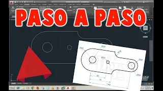 Como dibujar en AUTOCAD paso a paso / APRENDE AUTOCAD FACIL