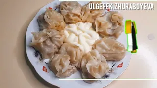 МАНТЫ .ЕҢ ДӘМДІ МАНТЫ.Бұл рецепті Анам үйретті😋