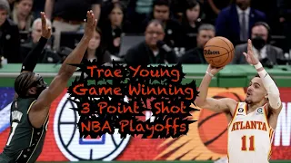 Trae Young Game Winner vs Celtics Game 5 #nbaplayoffs #basketball #nba