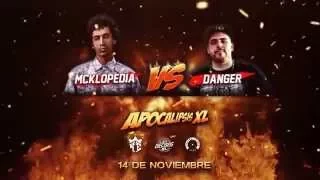 Apocalipsis XL Mcklopedia VS Danger | LXL16 "Linea Dieciséis" (Vídeo Oficial)