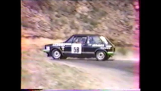 rallye sud france 80 90 crash et limit