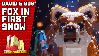 David and Gus reveal their Fox in First Snow | LEGO Masters 2021