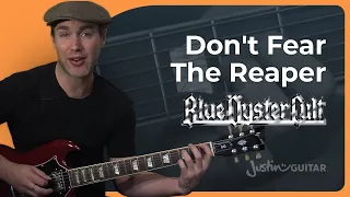 Don't Fear The Reaper - Blue Oyster Cult | Easy Guitar Riff