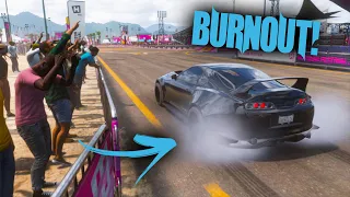 How to do a Stand Still Burnout in Forza Horizon 5