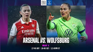 Arsenal vs. Wolfsburg | UEFA Women's Champions League Semi-final 2022-23 Second Leg Full Match