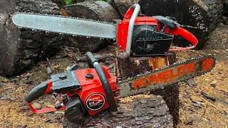 Vintage Chainsaw Score! - Homelite Super XL 922 - Super EZ Automatic - Old School Muscle And Finesse