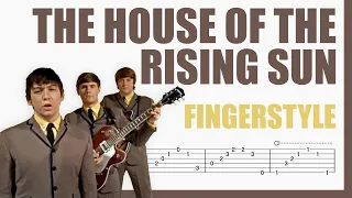 The House of the Rising Sun - The Animals | TAB Fingerstyle for Guitar