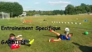 Entrainement  specifique jeunes gardiens de FOOT  U10-U11-U12-U13