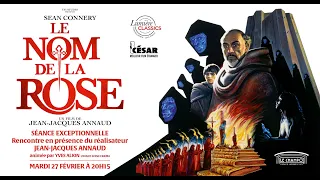 « Le Nom de la rose» présenté par son réalisateur Jean-Jacques Annaud