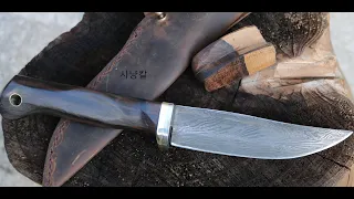 Damascus Hunting knife