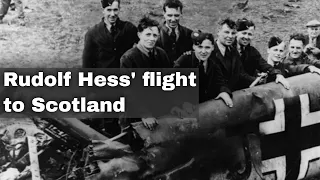 10th May 1941: Rudolf Hess, Deputy Führer of the German Nazi Party, flew from Germany to Scotland