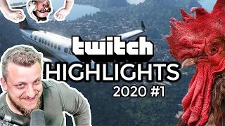 A REPÜLŐ BOSSZÚÁLLÓ KAKAS TÖRTÉNETE | Twitch Highlights 2020 #1