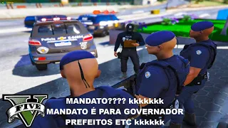 DELEGADO FOI BUSCAR CORONEL NO BPM #TRETA NO RP #4 - GTA RP