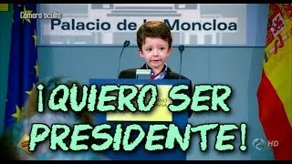 Cámara oculta de niños en El Hormiguero - ¿Y si fueras Presidente del Gobierno por un día?