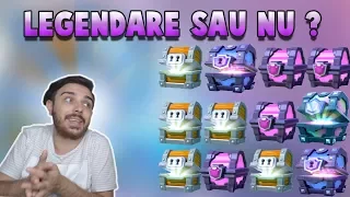 LEGENDARE SAU NU ?!? Chest Opening !! Clash Royale Romania