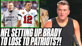 Pat McAfee Says The NFL Is Setting Up Tom Brady To LOSE To The Patriots