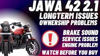 JAWA 42 problems | Don't buy before watching | JAWA 42 2.1 ownership experience