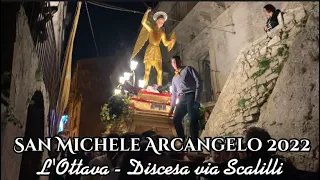 Discesa Via Scalilli - Ottava della festa di San Michele Arcangelo 2022 - Palazzolo Acreide (SR)