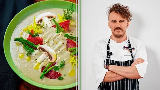 The most delicate mushroom cream soup | Ievgen Klopotenko