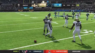 Madden 22 TFGO Year 1 Week 2 Saints vs Panthers