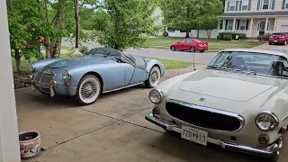 1957 MGA Coupe Restoration 9 Body Innards Stripped