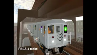 Driving an R62A in Joe's Subway Trails. | Roblox