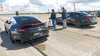 900HP LCE Performance Porsche 992 Turbo S vs 740HP LCE BMW M3 G80