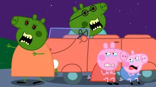 Daddy Pig and Mummy Pig Turns Into ZOMBIE | Peppa Pig Funny Animation