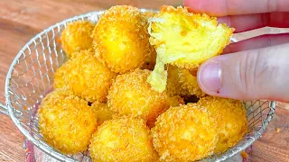 COM APENAS 3 INGREDIENTES FIZ A MELHOR BOLINHA DE QUEIJO SEM MASSA | Gabriel Freitas