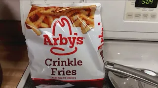 A new food review arby's crinkle fries. 5/10/2024