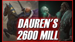 THIS MILL IS WINNING ON LADDER! | Dauren's 2600 fMMR Nilfgaard Mill deck