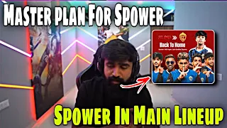 GODLIKE  Played A Master Plan With SPOWER😱 | Spower Play In Main Lineup😍